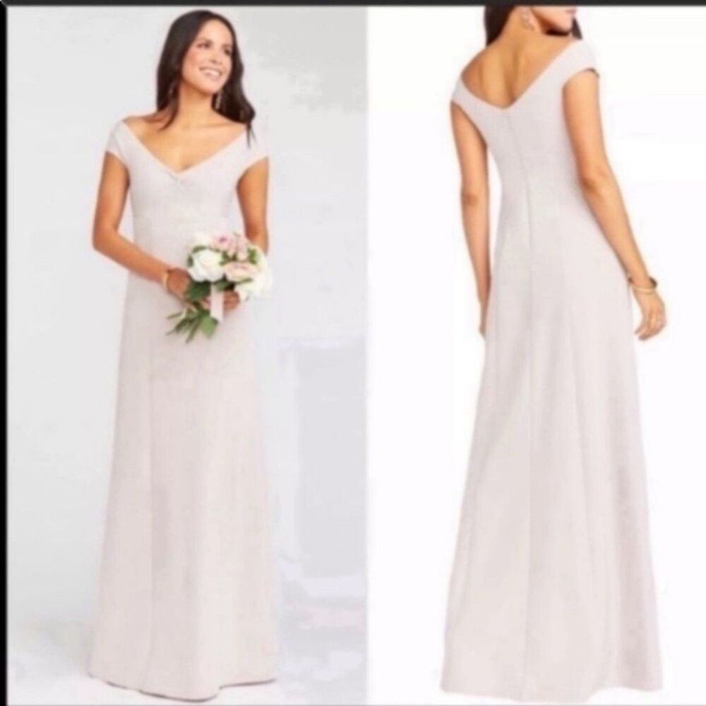 Show Me Your Mumu Zurich Front Gown Vintage Rose S